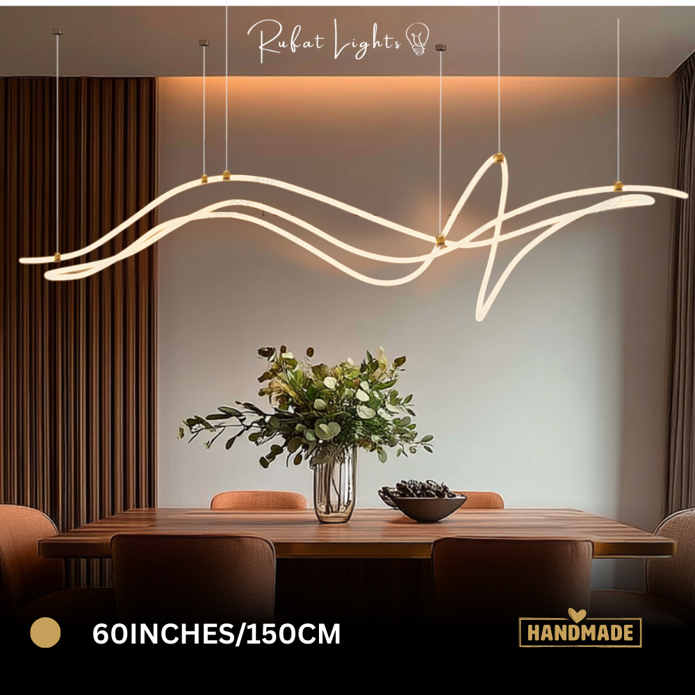 Line Art Geometry Chandelier — image 8