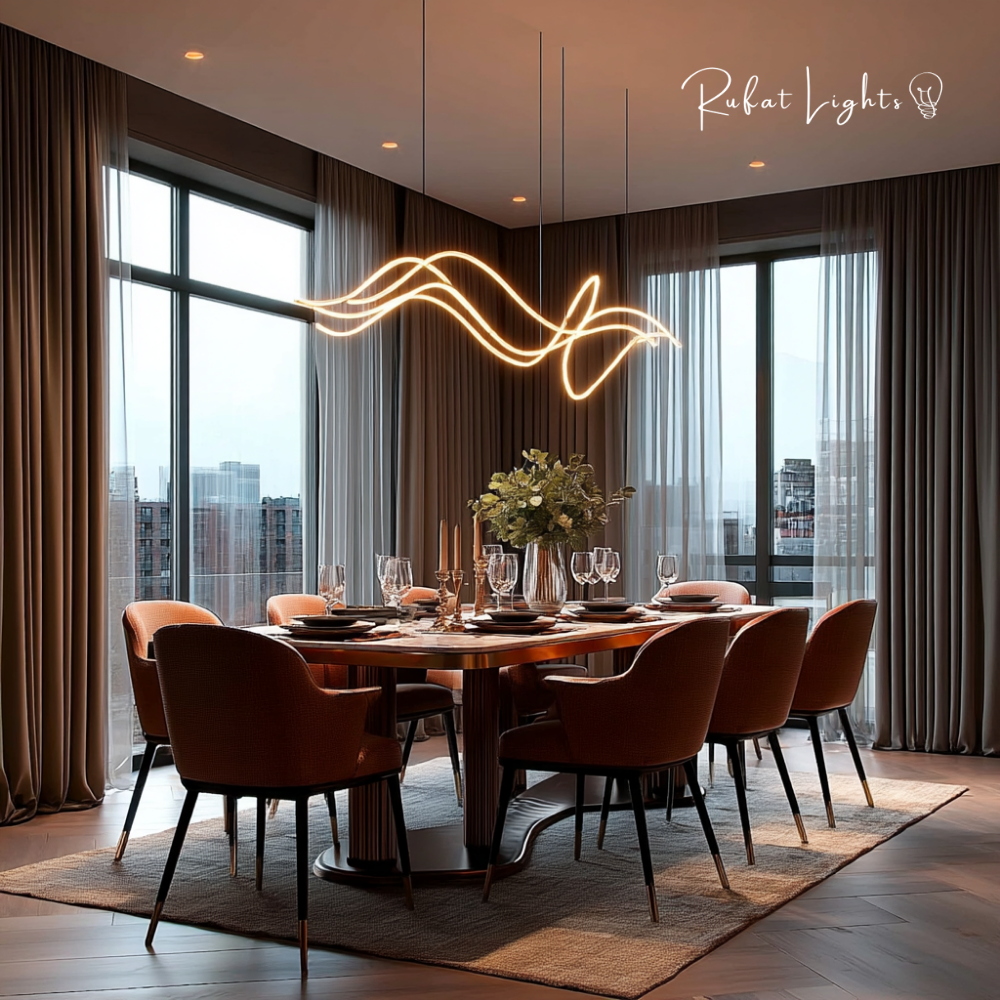 Line Art Geometry Chandelier — image 2