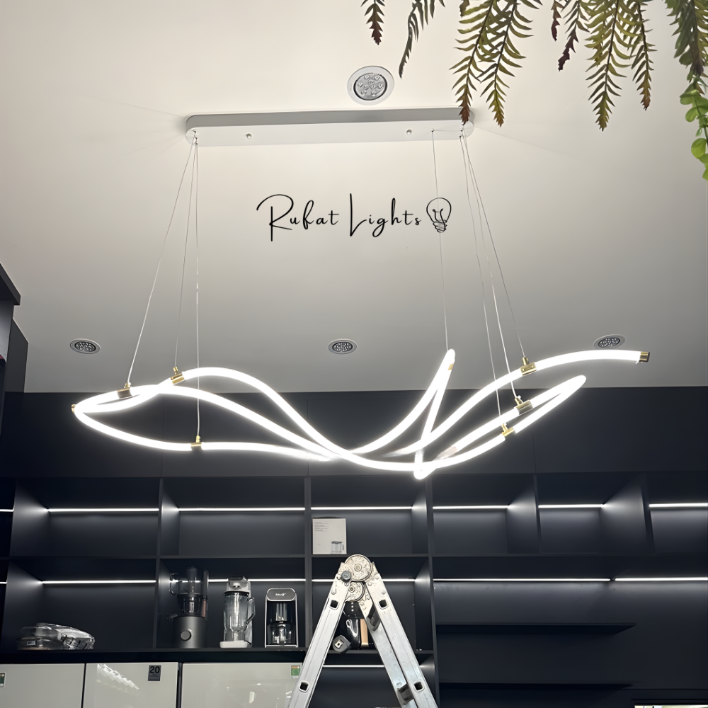 Line Art Geometry Chandelier — image 5