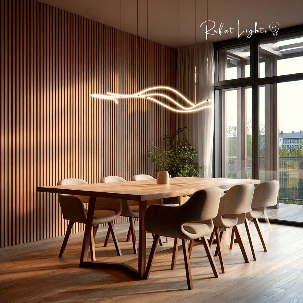 Line Art Geometry Chandelier — image 6