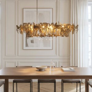Retro Metal Fragment Art Chandelier Pendant