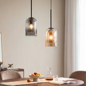 Nordic Double Glass Pendant Light