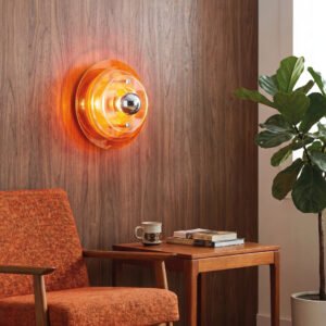 Colorful Layered Acrylic Glass Wall Light