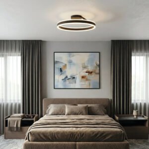 Nordic LED Designer Single Circle Chandelier