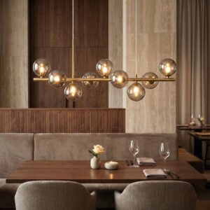 Light Glass Sphere Chandelier 7/9/11 Balls