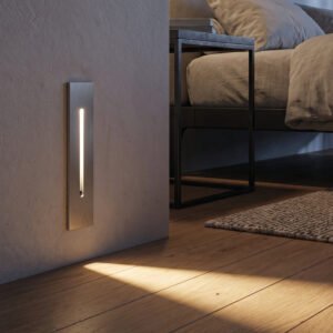 Recessed LED Corner Wall Light
