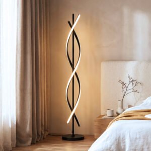 Minimalist Spiral Lamp Stand Light Floor Lamp