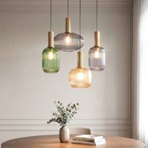 Gleam Textured Glass Pendant Light