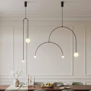 Nordic Geometric U-shaped Line