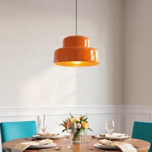 Nordic Vintage Orange Ceiling Pendant Light