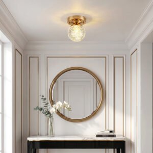 Modern Crystal Ceiling Light