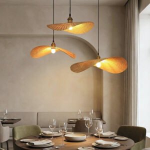 Handmade Bamboo Weaving Pendant Lamp
