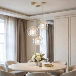 Glass Hanging Pendant Light