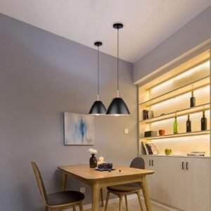 Strapped Charm Cone Pendant Light