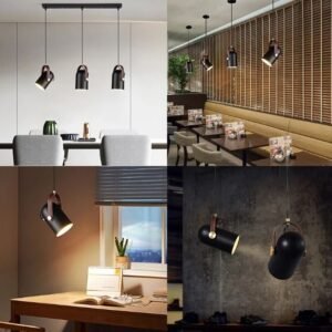 Sleek Deluxe LED Pendant with Spotlight