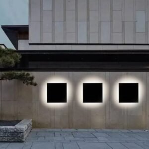 Square Waterproof LED Wall Light