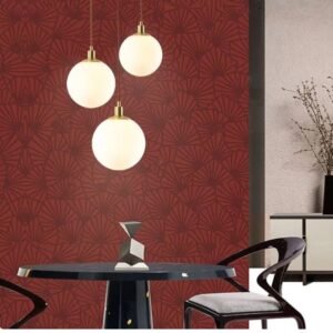 Glass Ball Single Globe Pendant Light