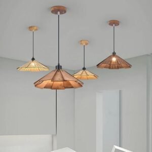 Blossom Wood Hanging Pendant Lamp