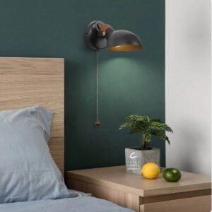 Effortless Bedside Plug-in Wall Light