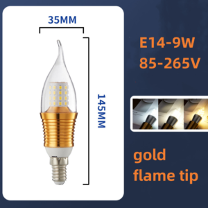 Special light bulbs E14/G9/E14 Flame