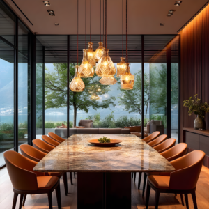 Glass Wine Bottle LED Pendant Lamp