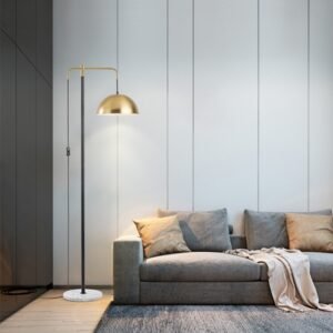 Creative Marble Iron Floor Lamp
