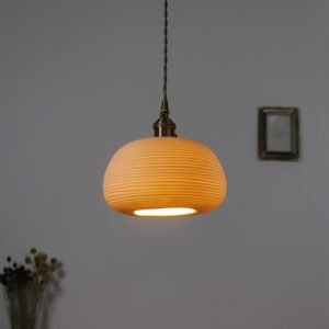 Handcrafted Ceramic Lampshade Pendant Light