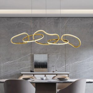 Luxury Stainless Steel Electroplated Chandeliers