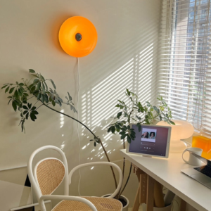 Modern Minimalist Ambiance Donut LED Touch Wall Lamp
