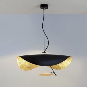 Retro Replica Design Flying Saucer Hat Pendant Lamp