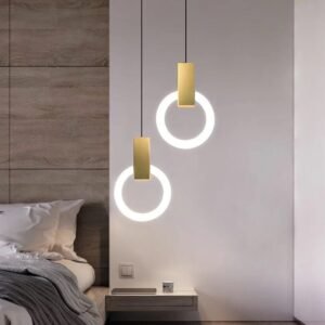 Nordic Minimalist Circular Small Pendant Light