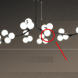 Creative Branch Arm Chandelier PARTS ONLY
