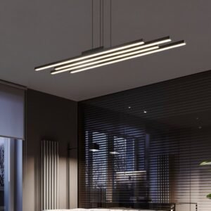 Nordic Modern Minimalist Aluminum Material LED Chandelier