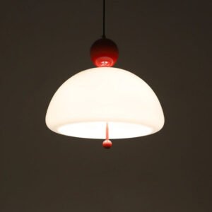 Nostalgic Retro Glass Pendant Light